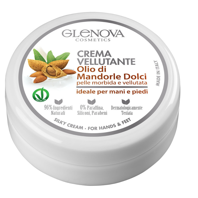 GLENOVA CREMA MANI E PIEDI VELLUTANTE OLIO DI MANDORLE DOLCI 120